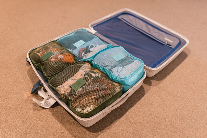 Packing Suitcases with the Ziploc System