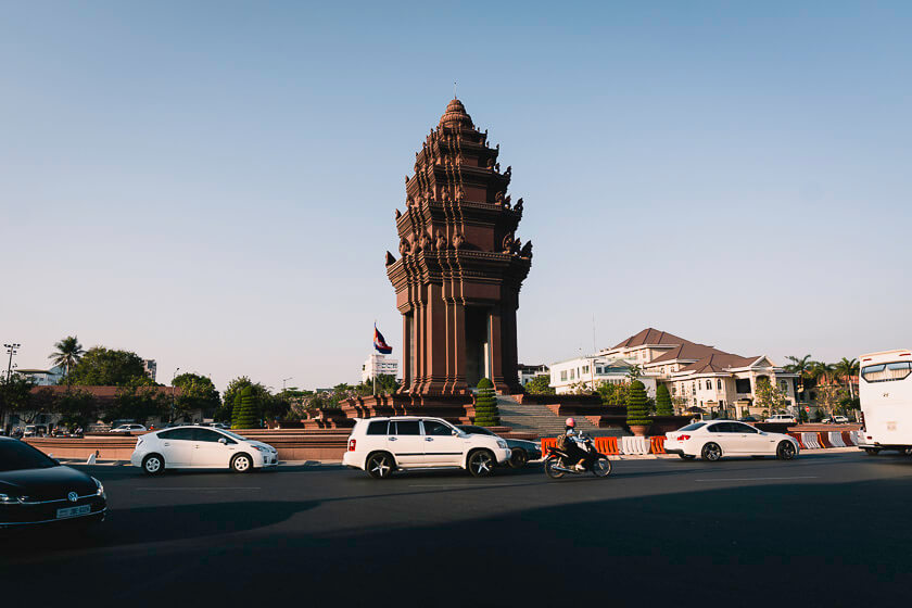 Phnom Penh Independence Monument.
