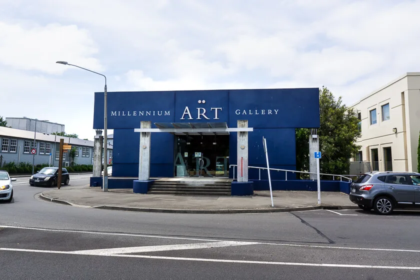 Millennium art gallery Blenheim.
